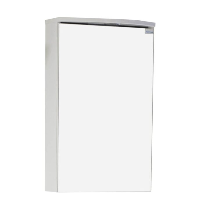Peeglikapp harma led valgustusega ip44 450x220x724mm, valge