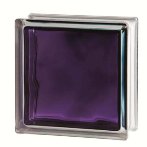 Klaasplokk 1908/W Sisepind Värvitud 190X190X80Mm Violett Vi