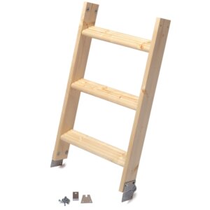 Pööninguluugi trepi lisajätk LEX/ISO; 3 astet; puit