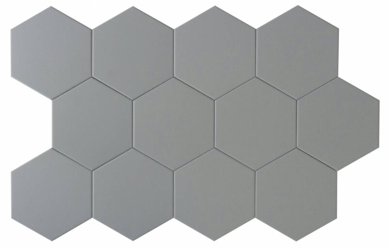 Mayolica essence grey 14x16 hexagon vipex