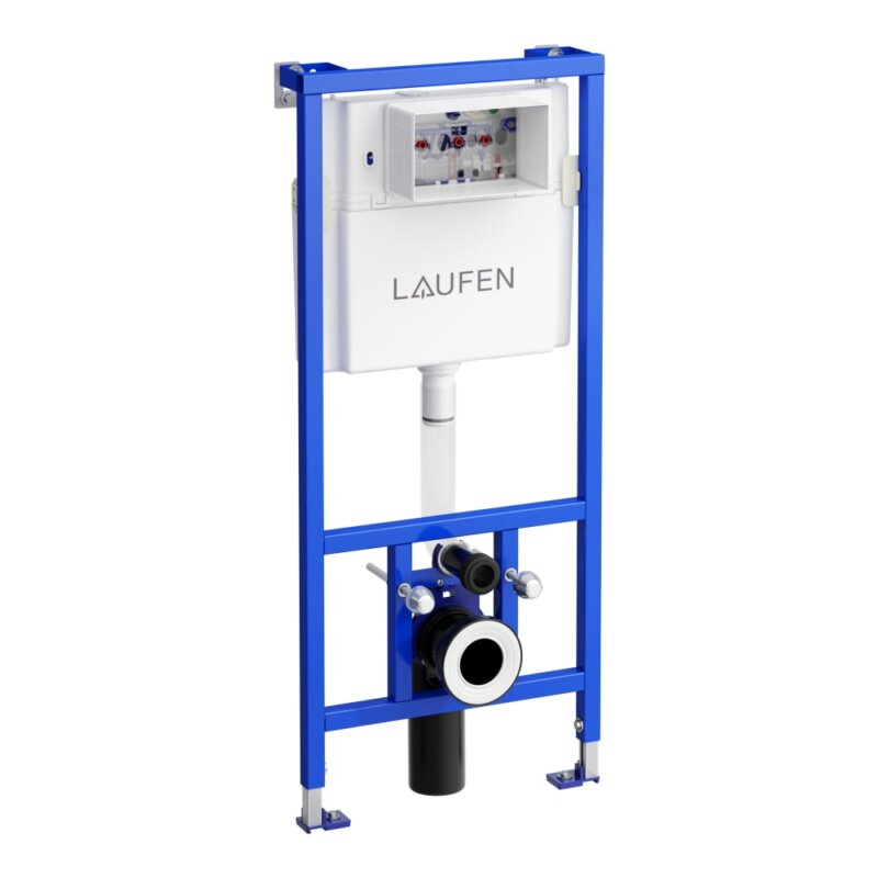 Laufen cw1 concealed frame with cistern for wallhung wc h8946650000001; 4,5/3l-6/3l vipex