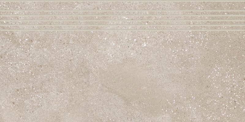 Керамическая плитка rako betonico dark beige step tile 30x60 dcpse794 vipex