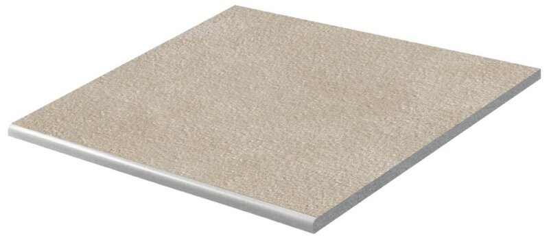 Керамическая плитка rako betonico dark beige step tile 60x60x2 r11 dch66794 vipex