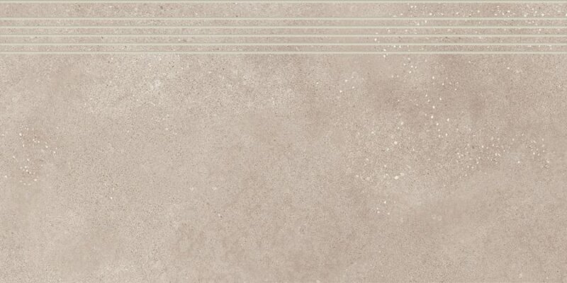 Ceramic tile rako betonico dark beige step tile 40x80 dcp84794 vipex