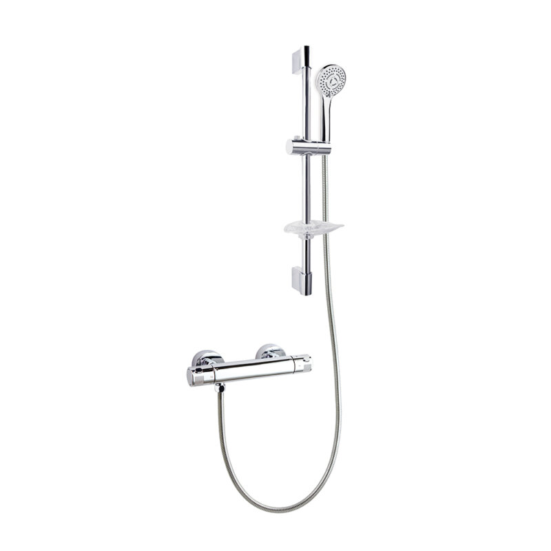 Shower set ramon soler termotech, thermostatic shower, chrome 96d304395 vipex