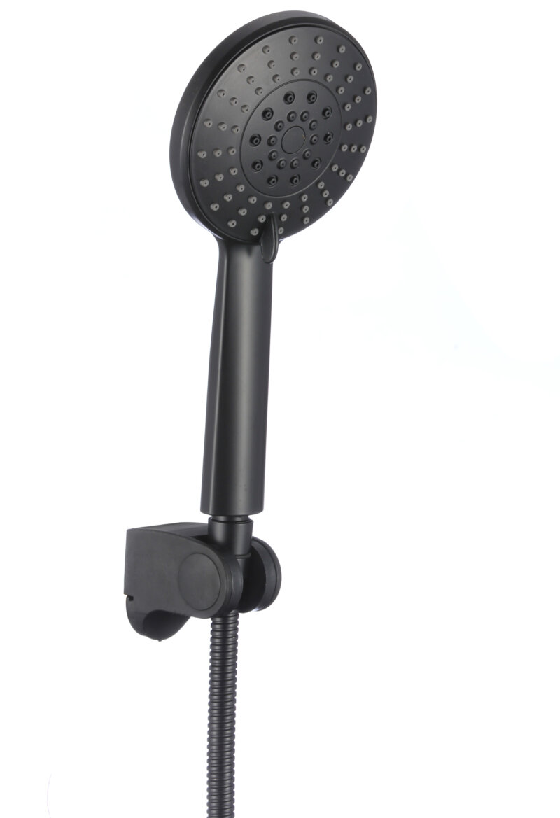 Hand shower, holder and hose harma retro black bhs3b vipex