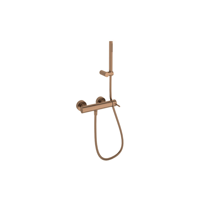 Shower set ramon soler odisea, mixer with set, brushed copper 39d308665 vipex