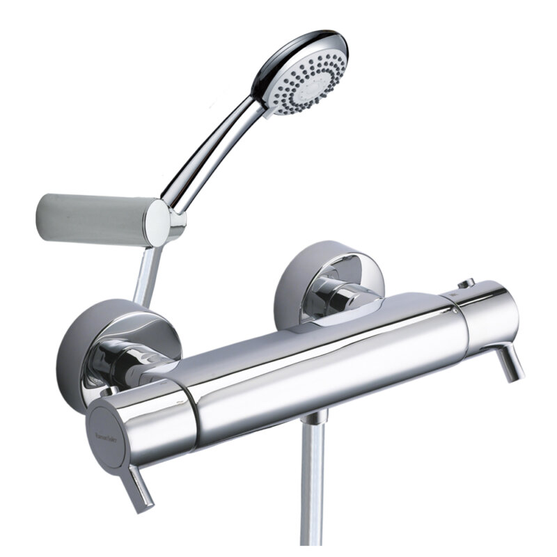 Shower set ramon soler drako, thermostatic, chrome 33d306759 vipex