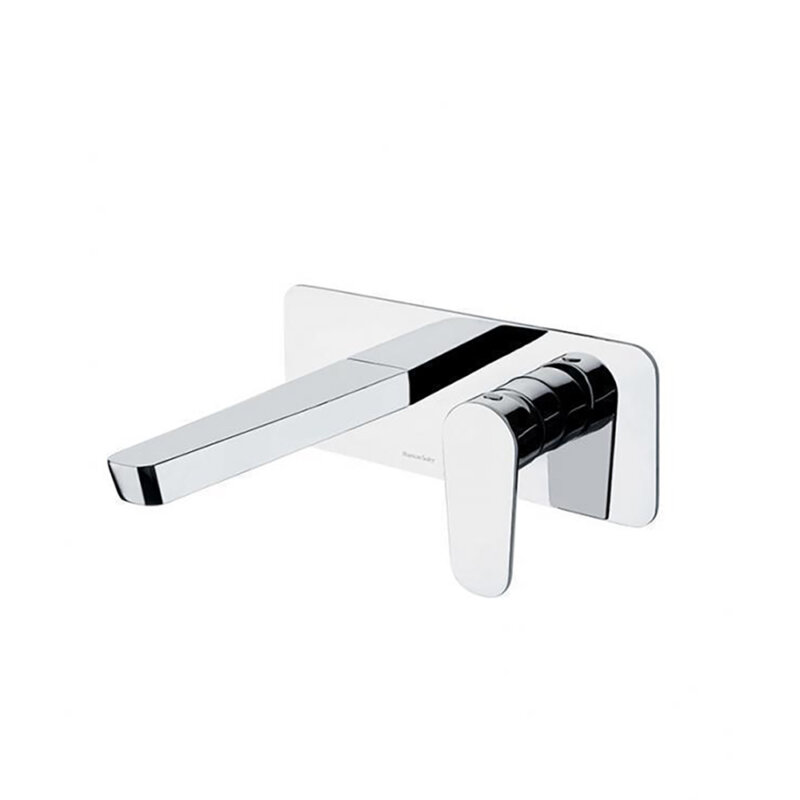 Washbasin mixer ramon soler alexia, with ultraslim metallic plate, chromed 36a300589 vipex