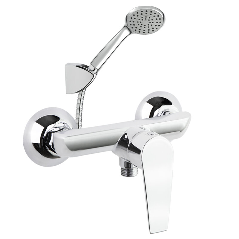 Shower set ramon soler civic, single-handle, chrome 51d307372 vipex