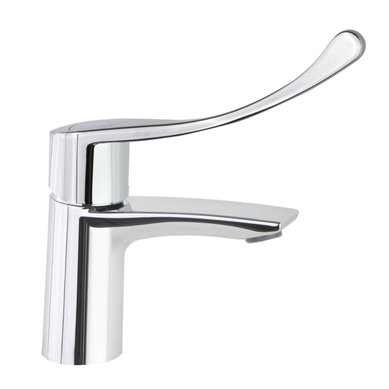 Washbasin mixer ramon soler civic breeam, single-lever, with cold start, chrome 51a308709 vipex