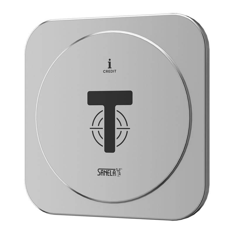 Recessed credit reader for rfid tokens, 24 v dc vipex