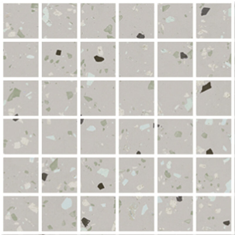 Keraaminen seinälaatta apavisa south harmaa mosaiikki 5x5 30x30 vipex