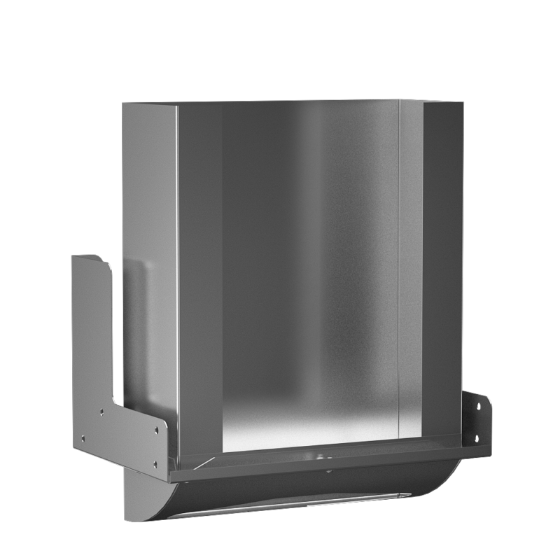 Behind mirror stainless steel paper towel dispenser vipex