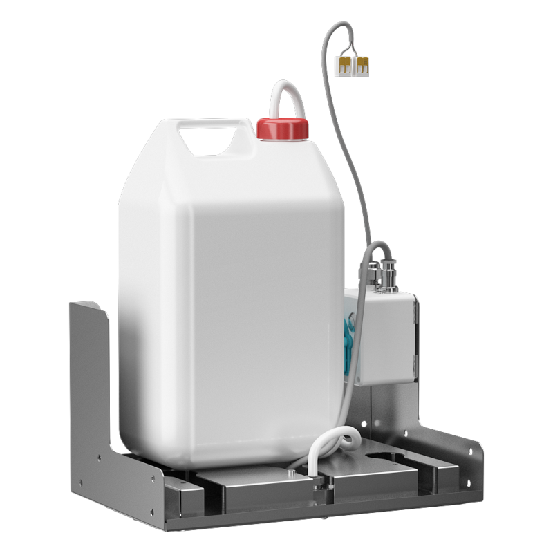 Automatic wall-mounted liquid and gel disinfection dispenser, 24 v dc vipex