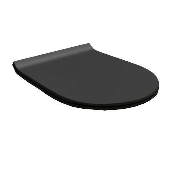 Hatria sedili quick release thermosetting soft close seat cover black matte slim fusion - 00y1x002 vipex