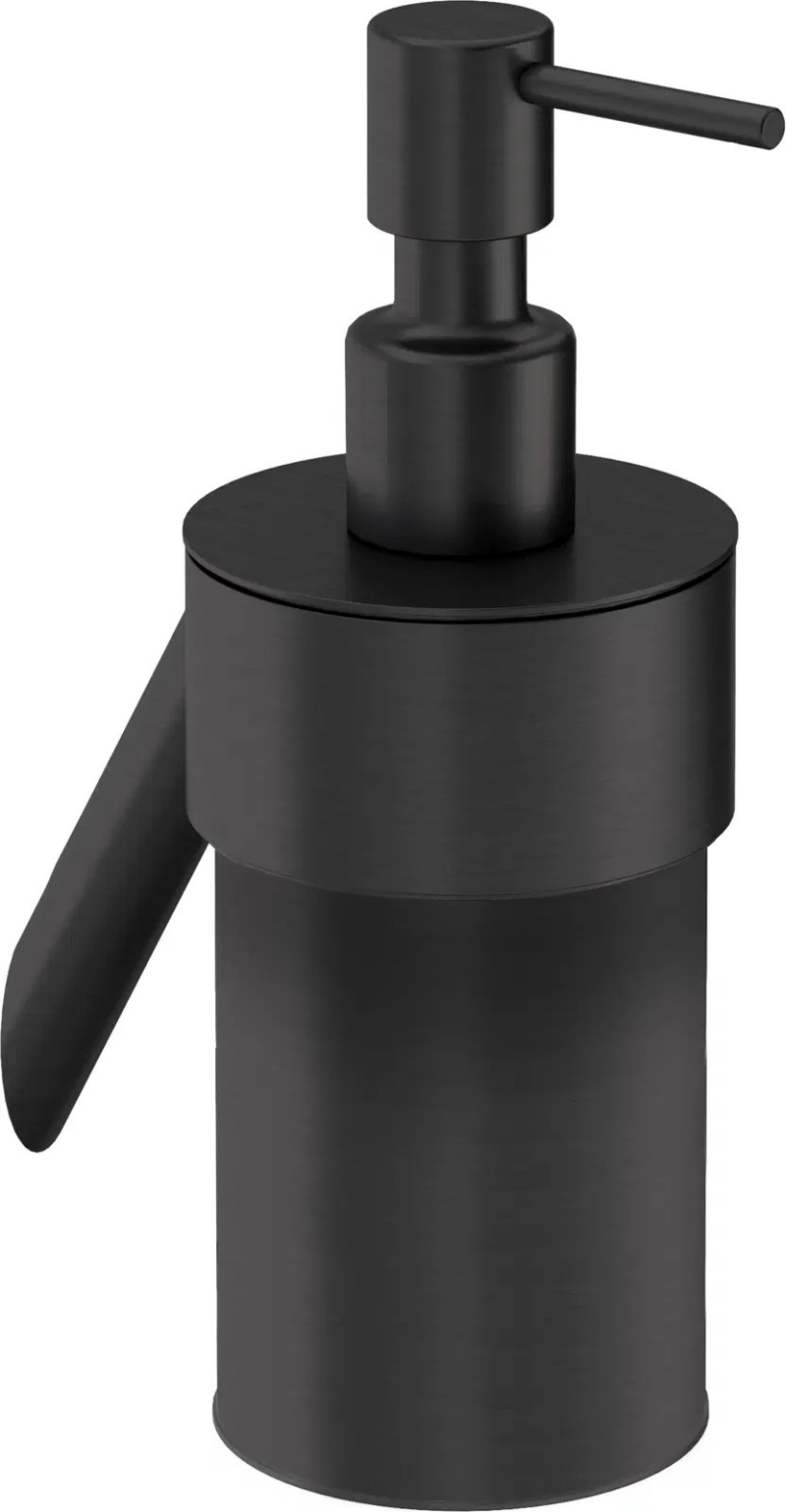 Deante silia soap dispenser, matte black 66x115x175 mm adi_n421 vipex