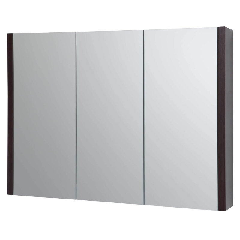 Peeglikapp harma serena 980x120x650mm, must tamm vipex