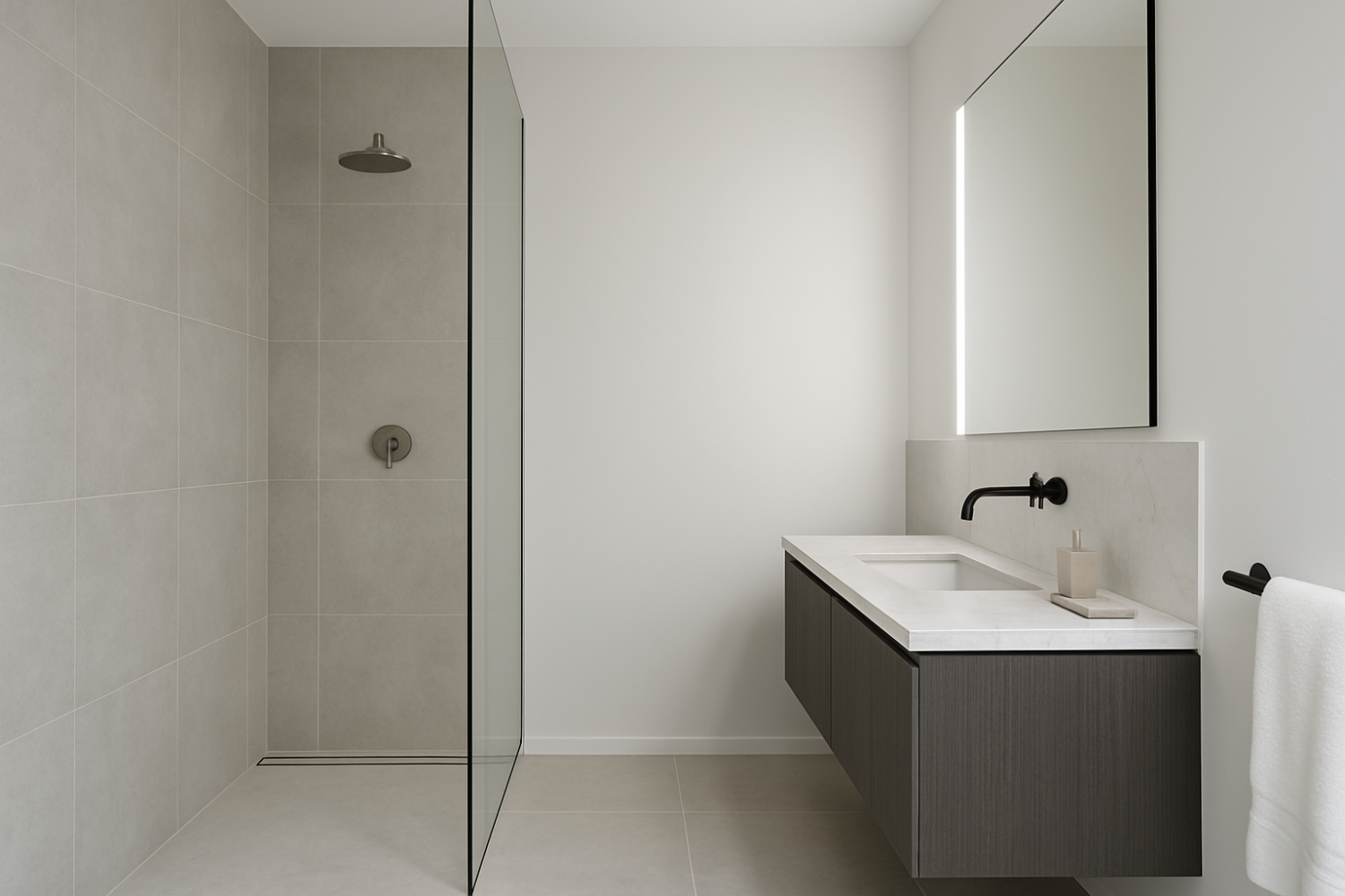 Minimalistlik Vannituba – Mida Materjalide Valikul Silmas Pidada Minimalistlik vannituba